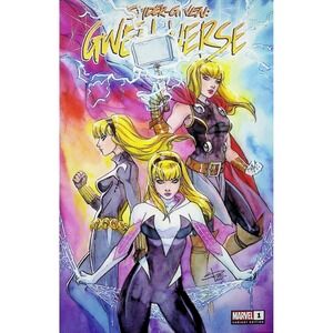 Spider-Gwen Gwen-Verse #1 Marvel Comic‎ Sabine Rich Exclusive Variant Thor